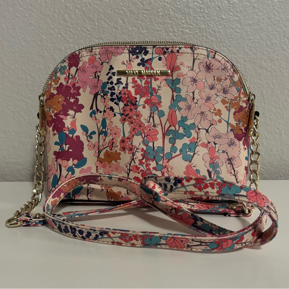 Steve Madden Multicolor Floral Crossbody Bag